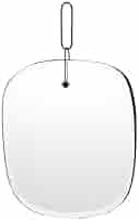 Amazon.co.jp: ダルトン(Dulton) 鏡 クラウド ラウンド 丸型
